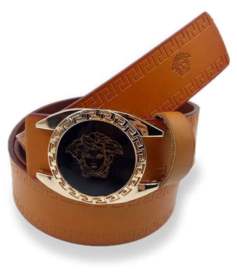 tan versace belt|Versace belt black and white.